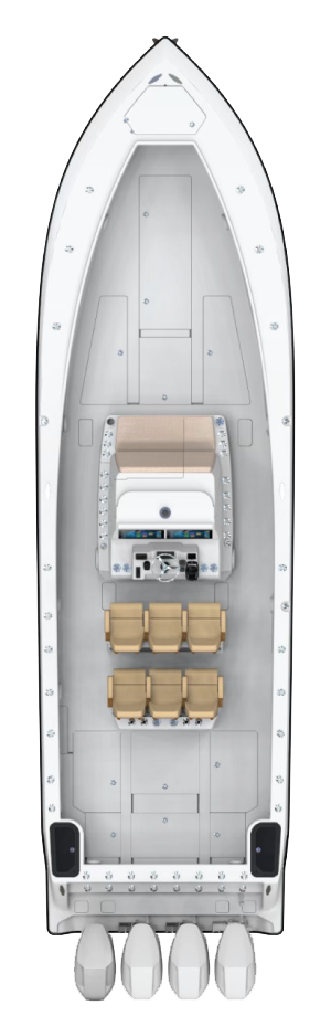 SeaVee 400Z layout